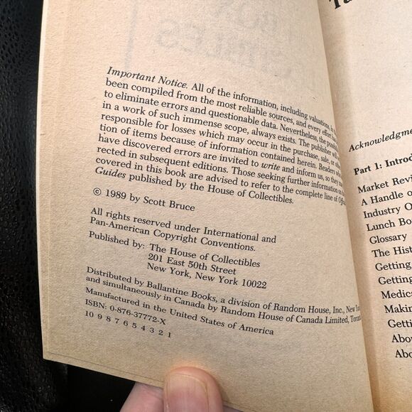 Lunch Box Collectibles by Scott Bruce (1989, Trade Paperback) - Picture 5 of 7